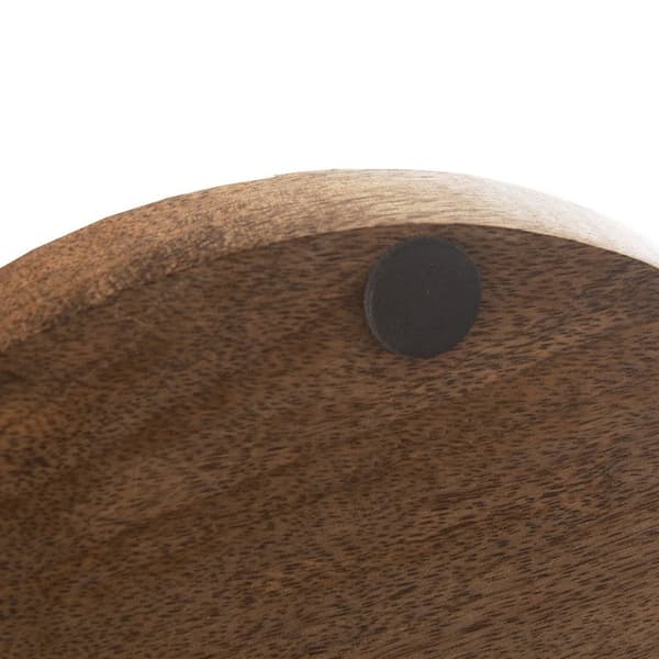 Mango træbakke 2-niveau 30 cm
