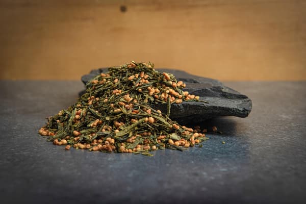 Grøn te Genmaicha Japan-stil 50 g med ristet ris