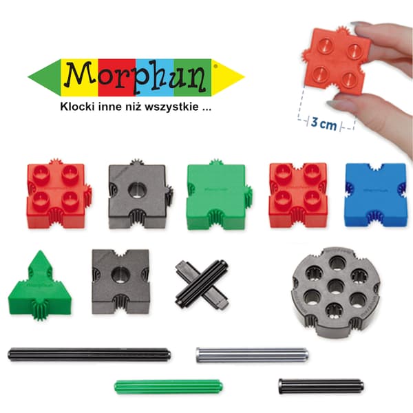 Morphun Junior 500 kpl - Rakennuspalikat