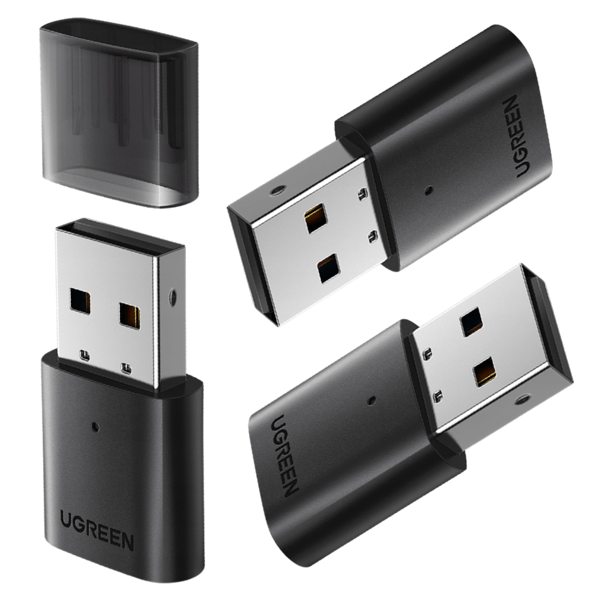 UGREEN CM390 Bluetooth 5.0 USB-adapter (sort)
