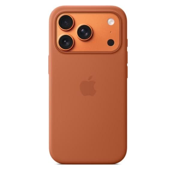 APPLE Silikone-etui med MagSafe til iPhone 17 Pro Terracotta MGFJ4ZM/A