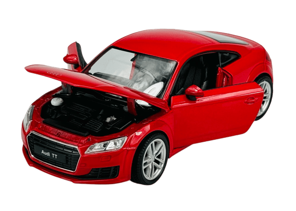 WELLY 2014 AUDI TT COUPE PUNAINEN 1:24 24057