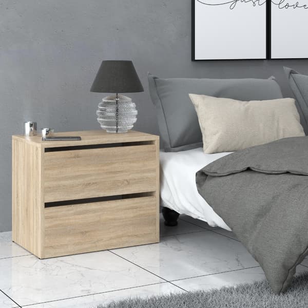 Skoskab Sonoma eg 60 cm - moderne