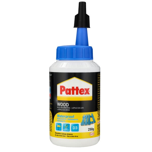 PATTEX vattenfast trälim 250g 1438873