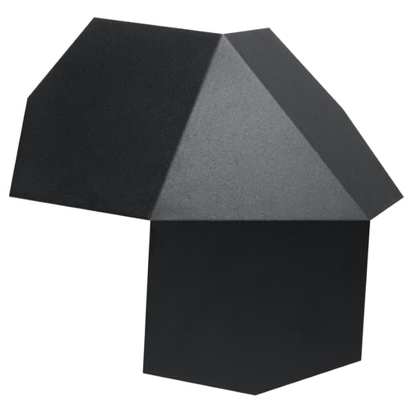 VÆGLAMPE TRE 2 G9 SORT SOLLUX SL.0425