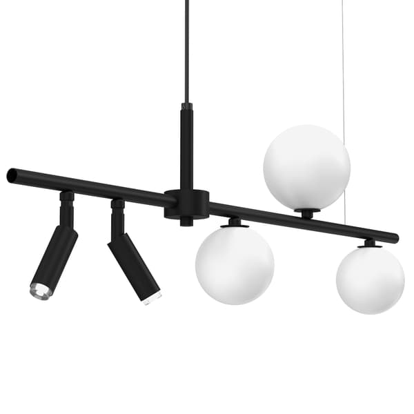 HÆNGELAMPE SIRIO 5 G9 SORT MILAGRO MLP8408
