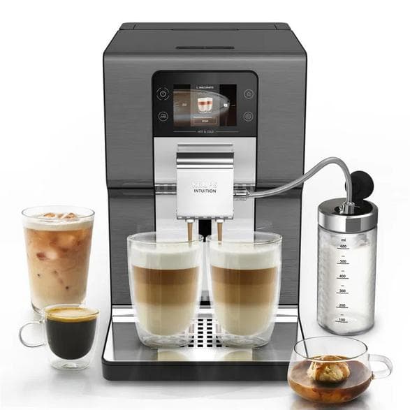 Espressomaskine KRUPS EA879N Intuition Experience Hot&Cold Sort