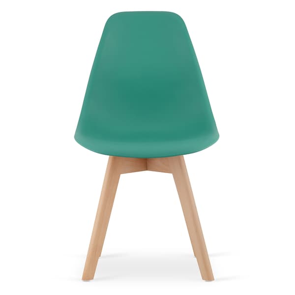 KITO stol grøn / naturlige ben x 1