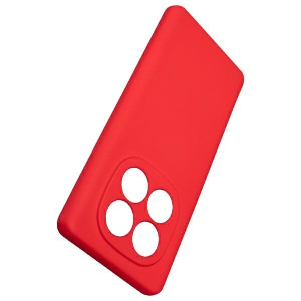 Beline Silikone Etui til Xiaomi Redmi Note 14 Pro 5G Rød