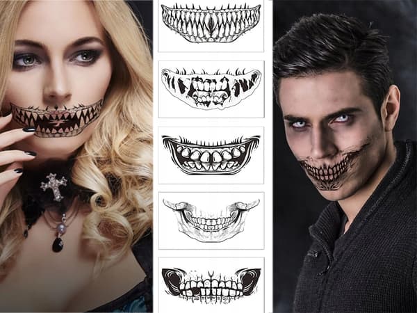 Halloween tatuointi 13x7 (10000)
