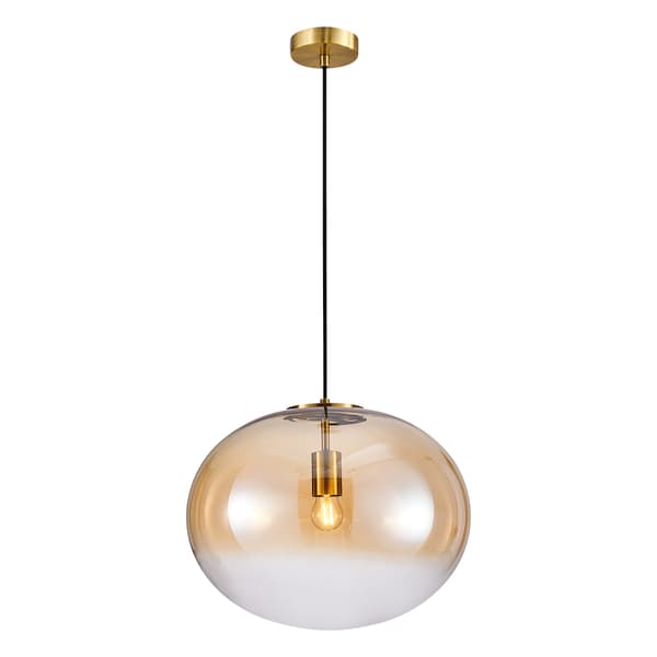 HÆNGELAMPE CAMPANIA 1 E27 GULD MILAGRO ML0342