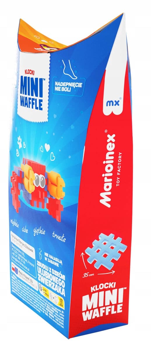 Marioinex Mini Waffle POKET PETS - KRABBSET