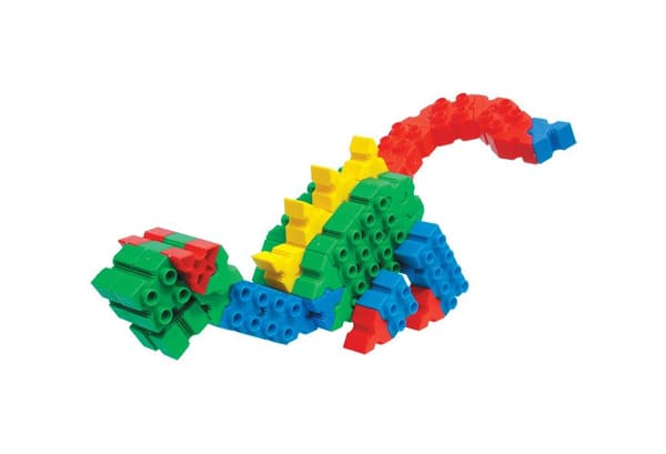 Morphun Dinosaurer 100 stk. - Byggeklodser