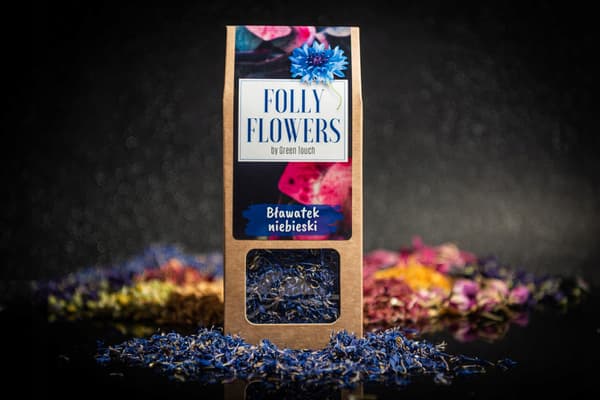 Spiselige blomster Kornblomst 10g tørrede kronblade