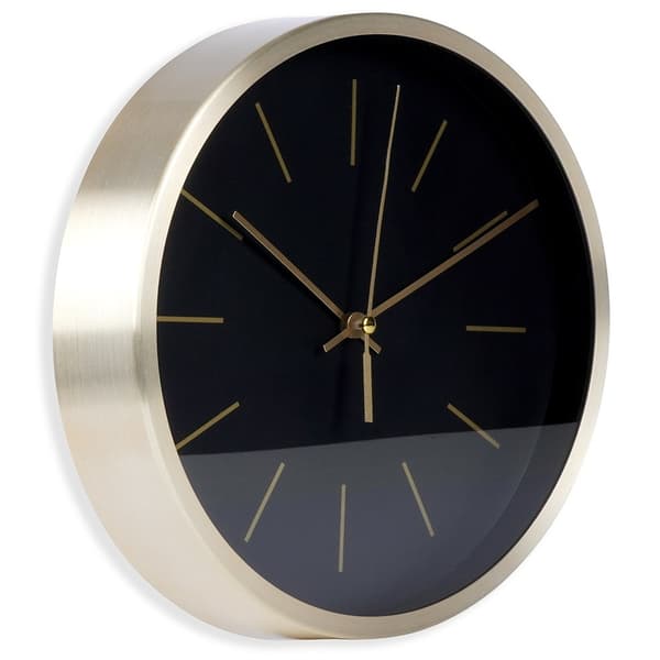 Sort guld vægur 25 cm