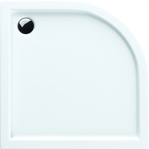 Schedpol Fresh halvrund duschkar 90 x 90 cm