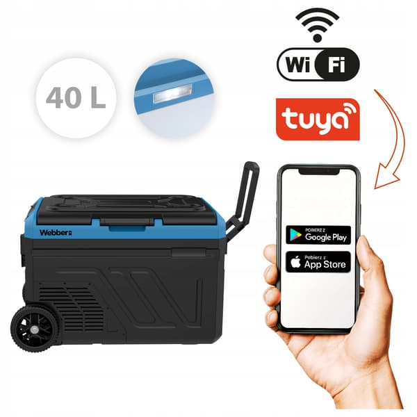 KOMPRESSORKØLESKAB BILFRYS 12V/230V 40L SMART