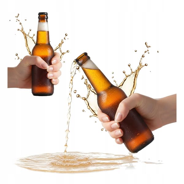 10 x pitkäkaulaista pulloa 0,33 l olutpanimolle, siiderinvalmistuspullo 330 ml olutpullolle