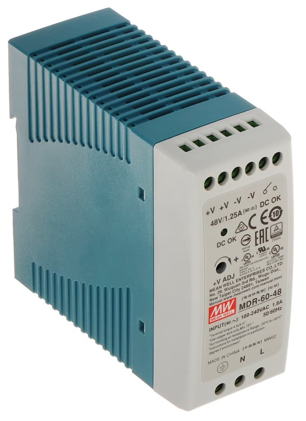 MDR-60-48 MEAN WELL-SWITCHING-NÄTFÖRSÖRJNING