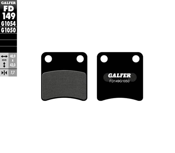 Galfer KH257 puolimetalliset jarrupalat