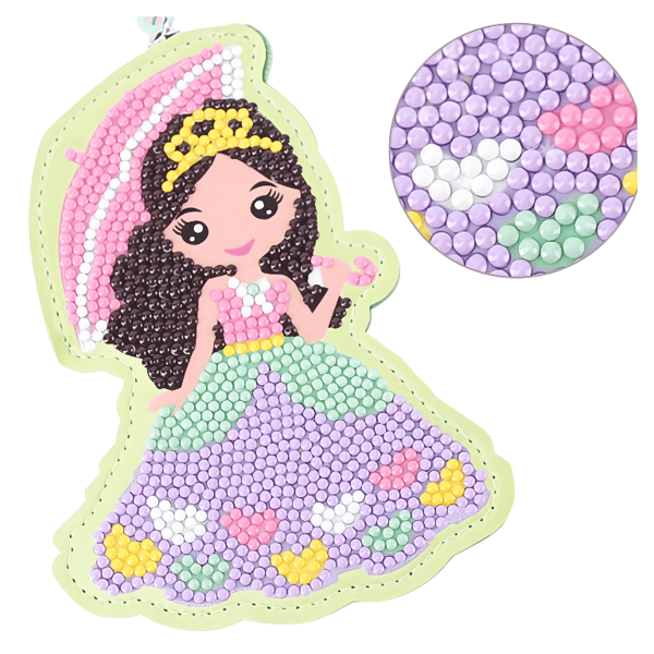 Diamantmålning Kit 1000 Diamanter Prinsessa