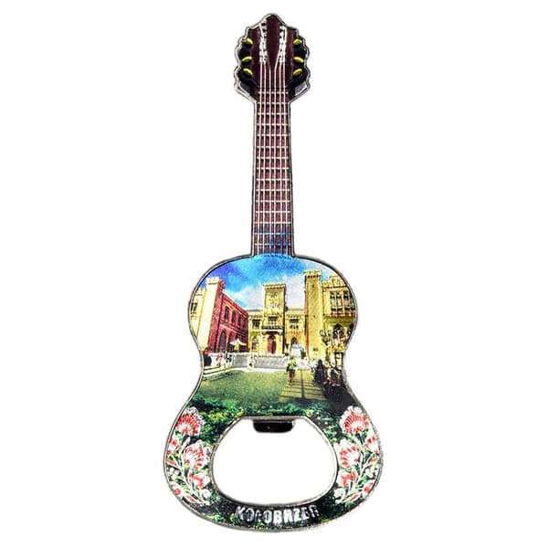 Køleskabsmagnet guitar Kołobrzeg