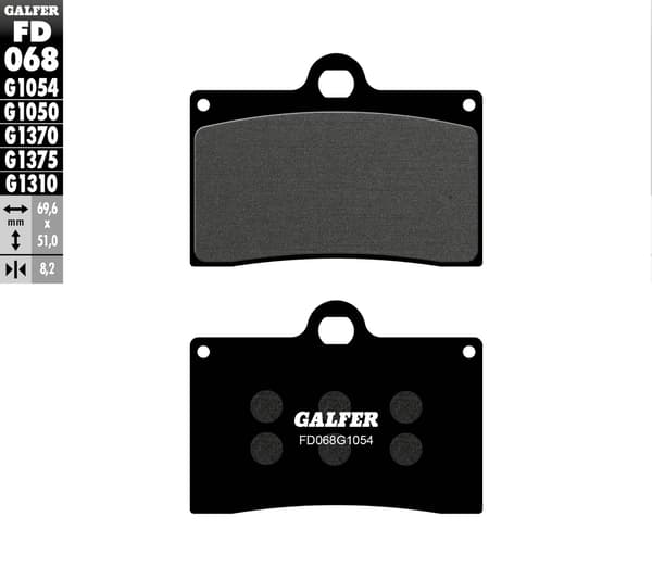 GALFER JARRUPALAT KH095 PUOLIMETALLISET
