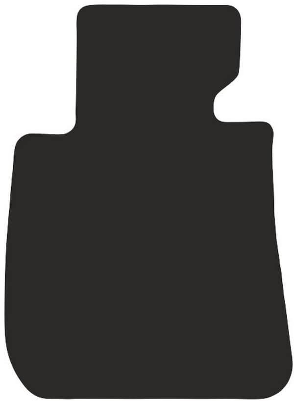 polyamid førermåtte til BMW 3 E90 sedan 2004-2011 gummibelagt førermåtte