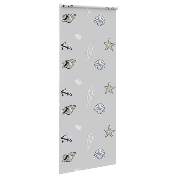 vidaXL Duschrullgardin 100x240 cm Tygbredd 96 cm