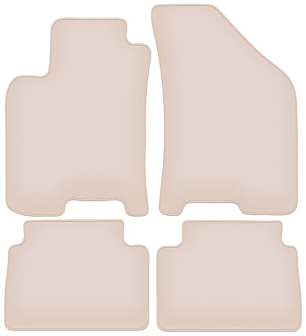 Bilmåtter PREMIUM beige til: Daewoo Lanos sedan, hatchback 1997-2004