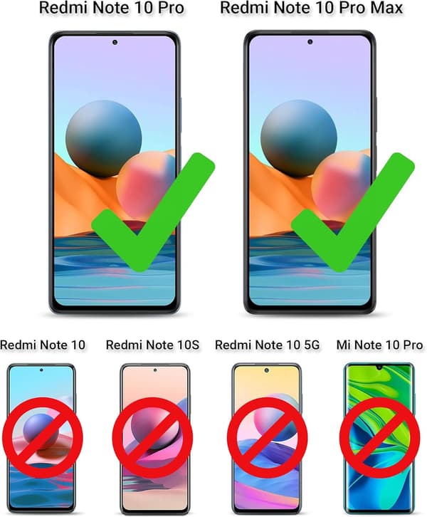 ETUI TIL XIAOMI REDMI NOTE 10 PRO/NOTE 10 PRO MAX SILIKONE BAGSIDER