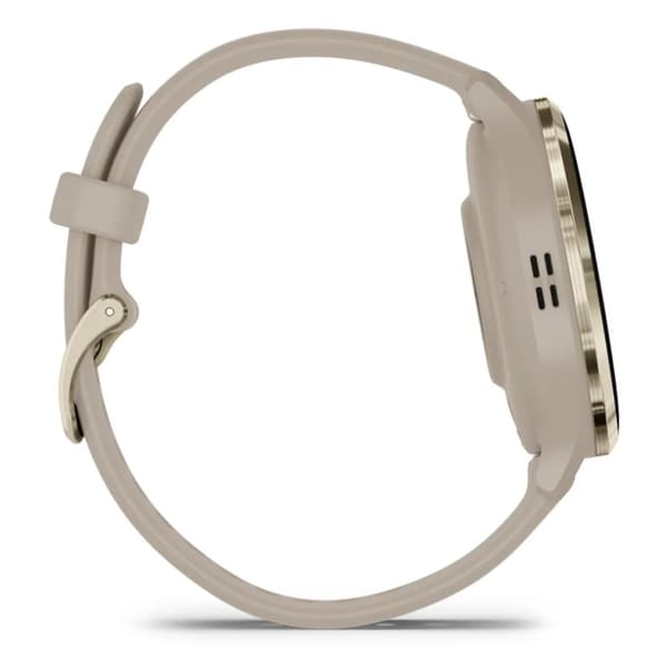 Garmin Venu 3S GPS-älykello, 1.2", harmaa/kulta, vedenpitävä