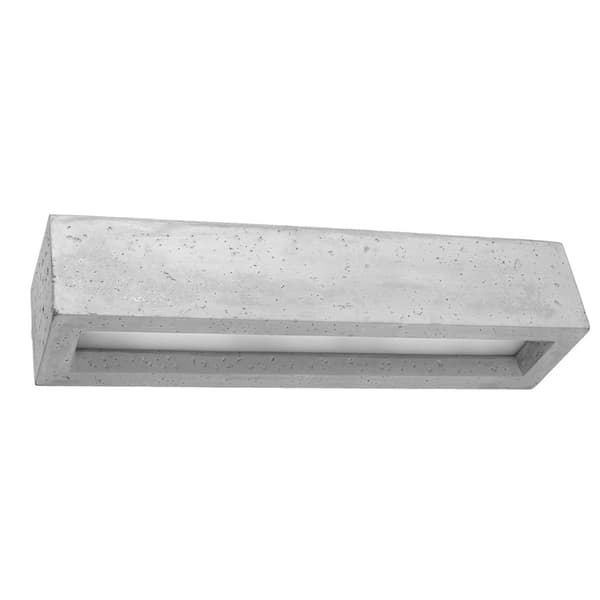 CORDIS 2 E27 VÆGLAMPE GRÅ BETON LUMILO 09.499.93