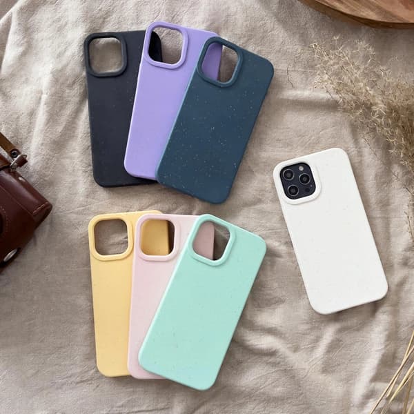 Eco Case iPhone 11 Pro Max Silikonskal Mobilskal Mintgrönt
