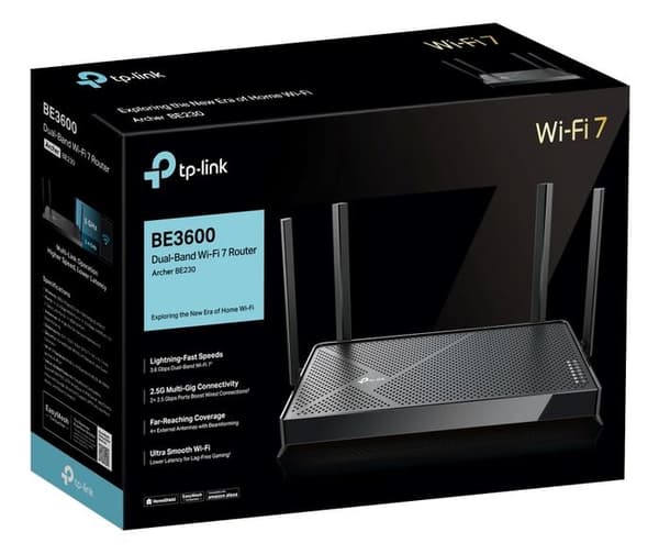 Router TP-LINK Archer BE3600 Wi-Fi 7