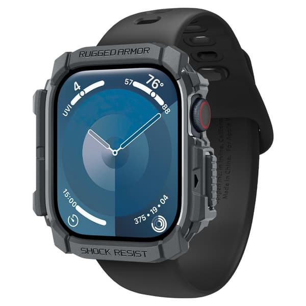 SPIGEN RUGGED ARMOR APPLE WATCH 10 (46 MM) MÖRKGRÅ