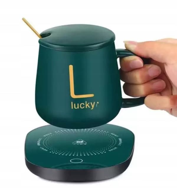 KAFFE TEVARMER SÆT KRUS SKEE Julegave