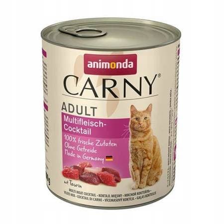 Animonda Carny Adult vådfoder til katte, blanding af smagsvarianter, 6x800g