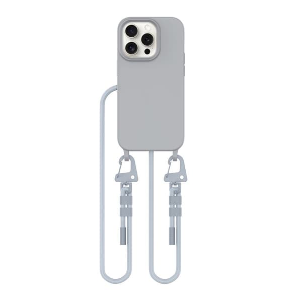 TECH-PROTECT MAGNELHALSBAND MAGSAFE IPHONE 15 PRO KRITGRÅ