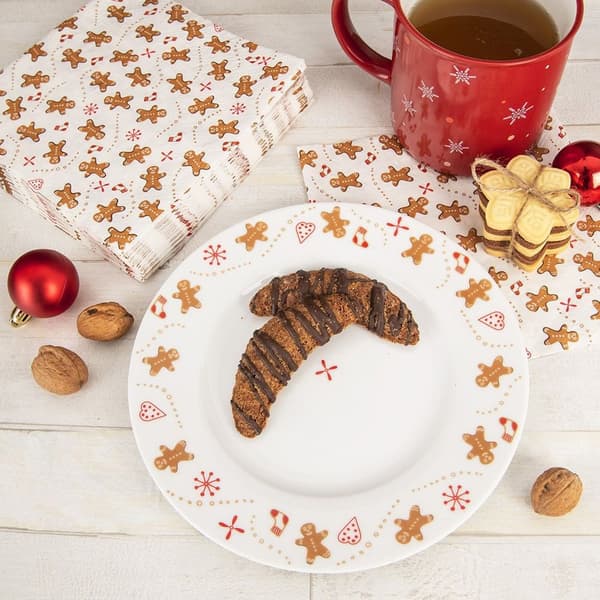 Porcelæns desserttallerken 20 cm