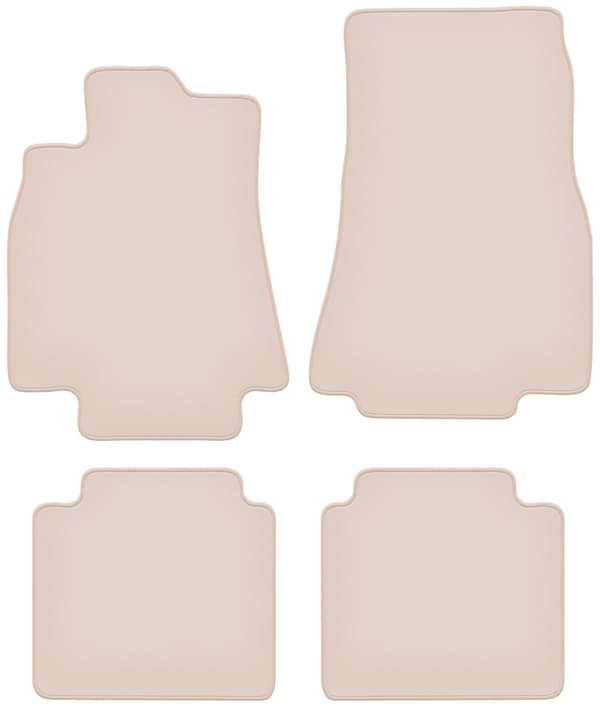 PREMIUM beige matot Mercedes B-Class W245 hatchback 2005-2011 varten
