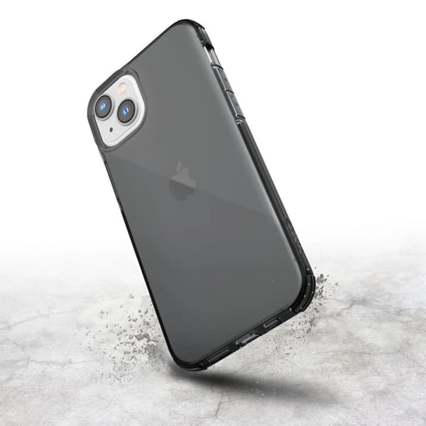 Raptic X-Doria Clear Case iPhone 14 Plus -suojakuori, harmaa