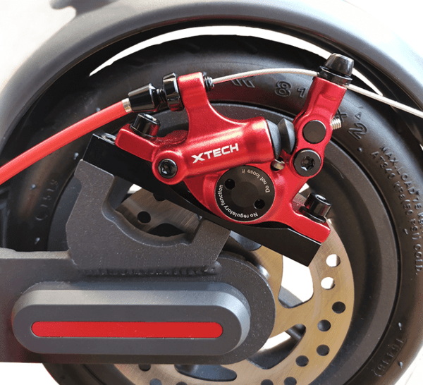 Zoom XTECH HB100 Bremsekaliber til Xiaomi Scooter Rød