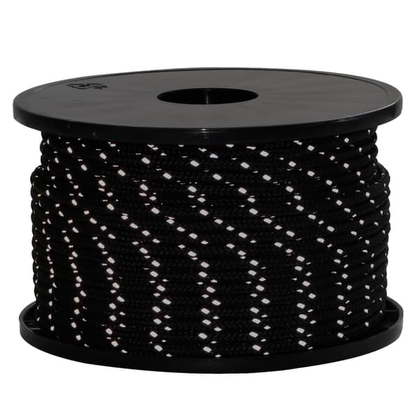 vidaXL teltreb med strammere, reflekterende elementer, 50 m, 5 mm
