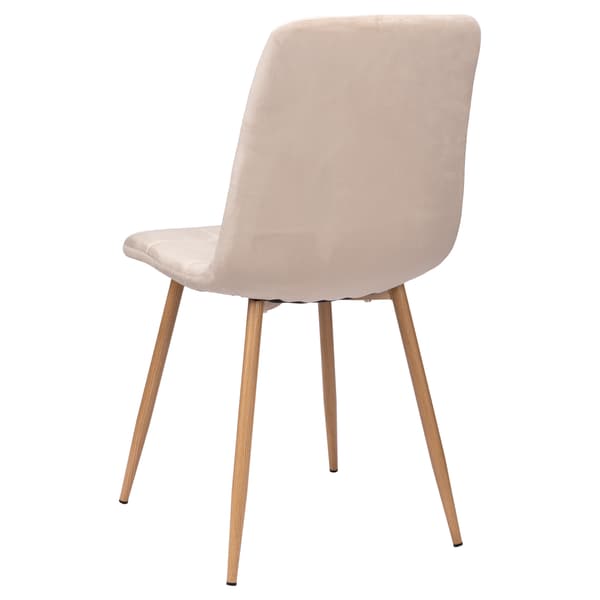 MONTANA VELVET beige fløjlsstol