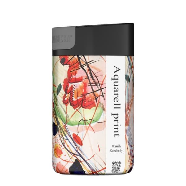 Kambukka Olympus termosmugg med akvarelltryck 300ml