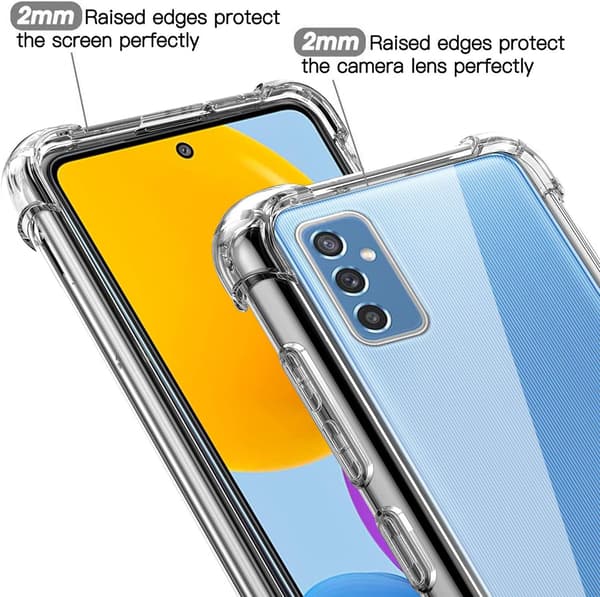 2x Härdat glasfodral för Samsung Galaxy M52 5G