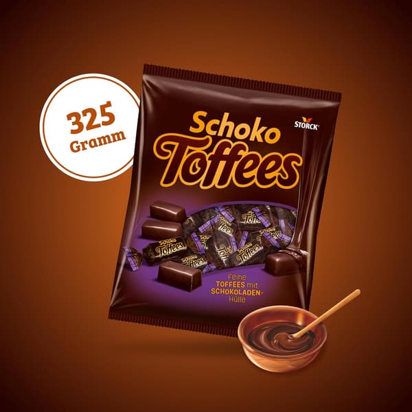 Storck Chokolade Toffee i Chokolade 325 g