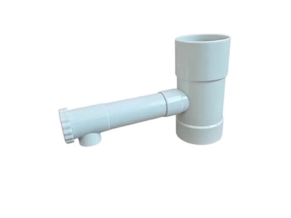Regnvandssamler 100 mm hvid