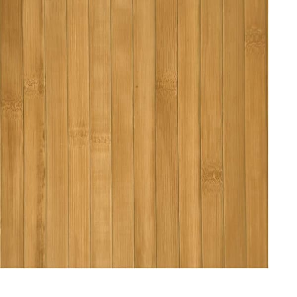 vidaXL Rektangulär matta, naturlig, 70x200 cm, bambu